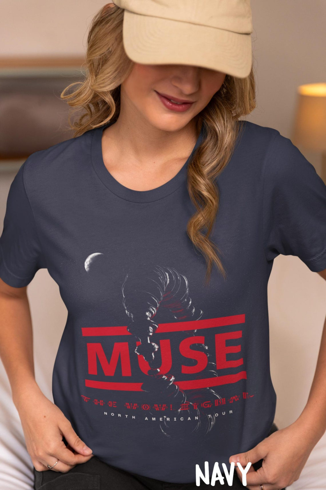 Muse Tour 2026 Concert T-Shirt Alternative Rock Band Tee Reprint gallery