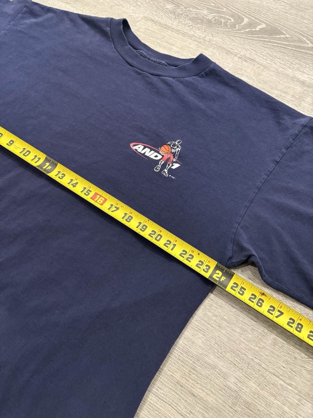 Vintage And 1 Basketball T Shirt About To Get Schooled Men’s XXL 2XL Navy Blue gallery