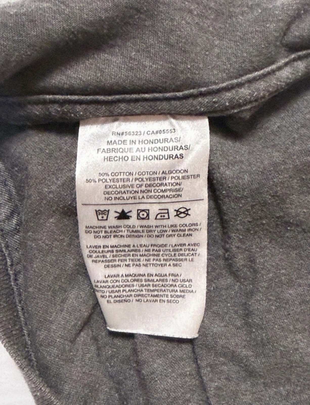 Nike Just Do It Shirt Mens L Gray Retro 90s Graphic Tee Athletic Cut Large EUC gallery