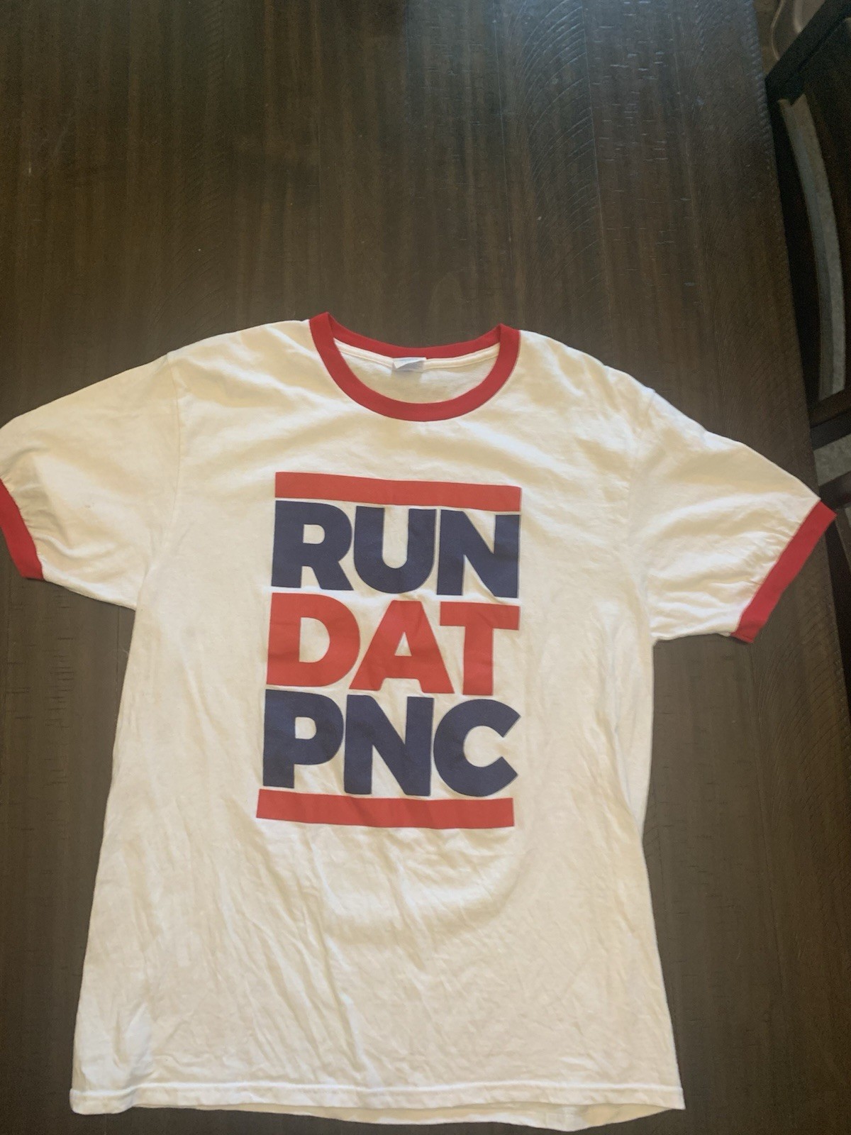 RUN DAT PNC (RED & BLUE) Large Made In Honduras gallery