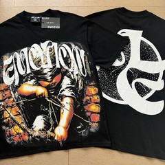 MIXED EMOTION Cotton Loose-Tee Shirt