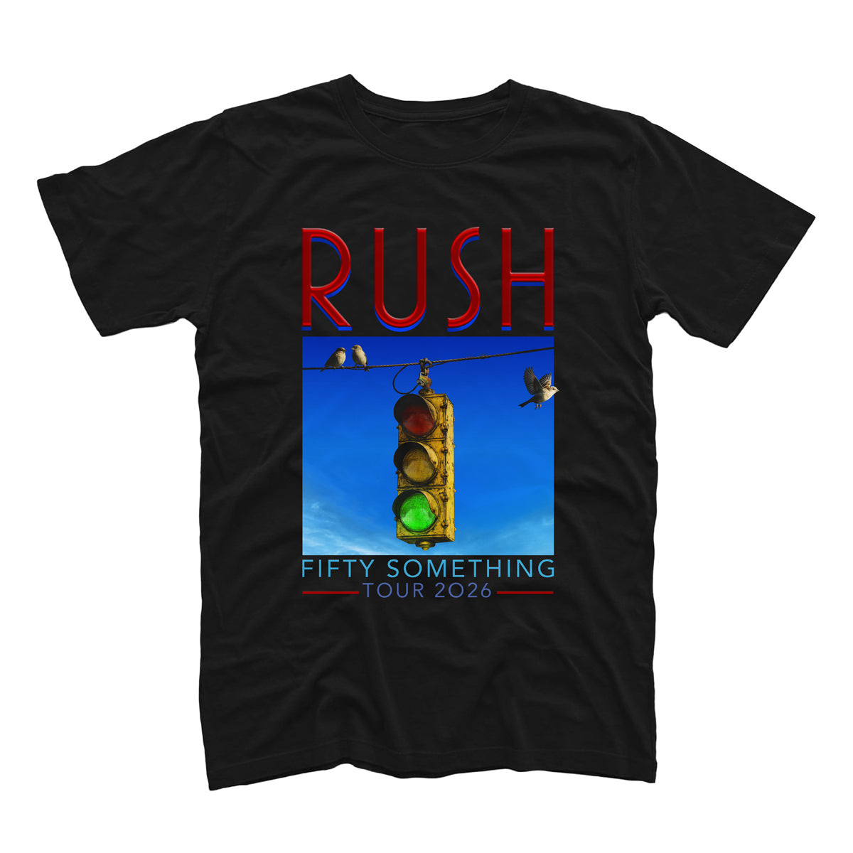 RUSH Band T Shirt Fifty Something North American Tour 2026 Reprint gallery