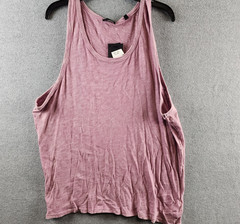 ATM Anthony Thomas Melillo Slub Jersey Tank Men’s L Wisty Scoop Neck Pullover