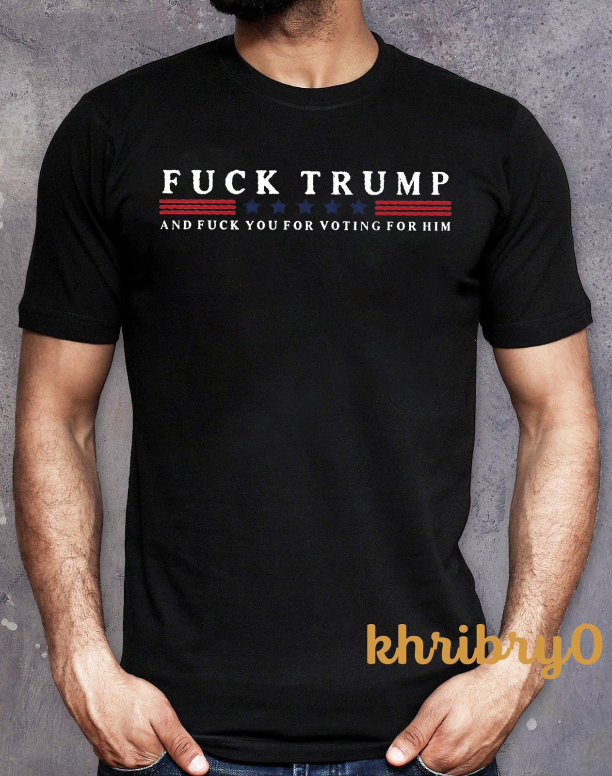 Fck Trump And Fck You For Voting For Him Anti Trump T-shirt gallery