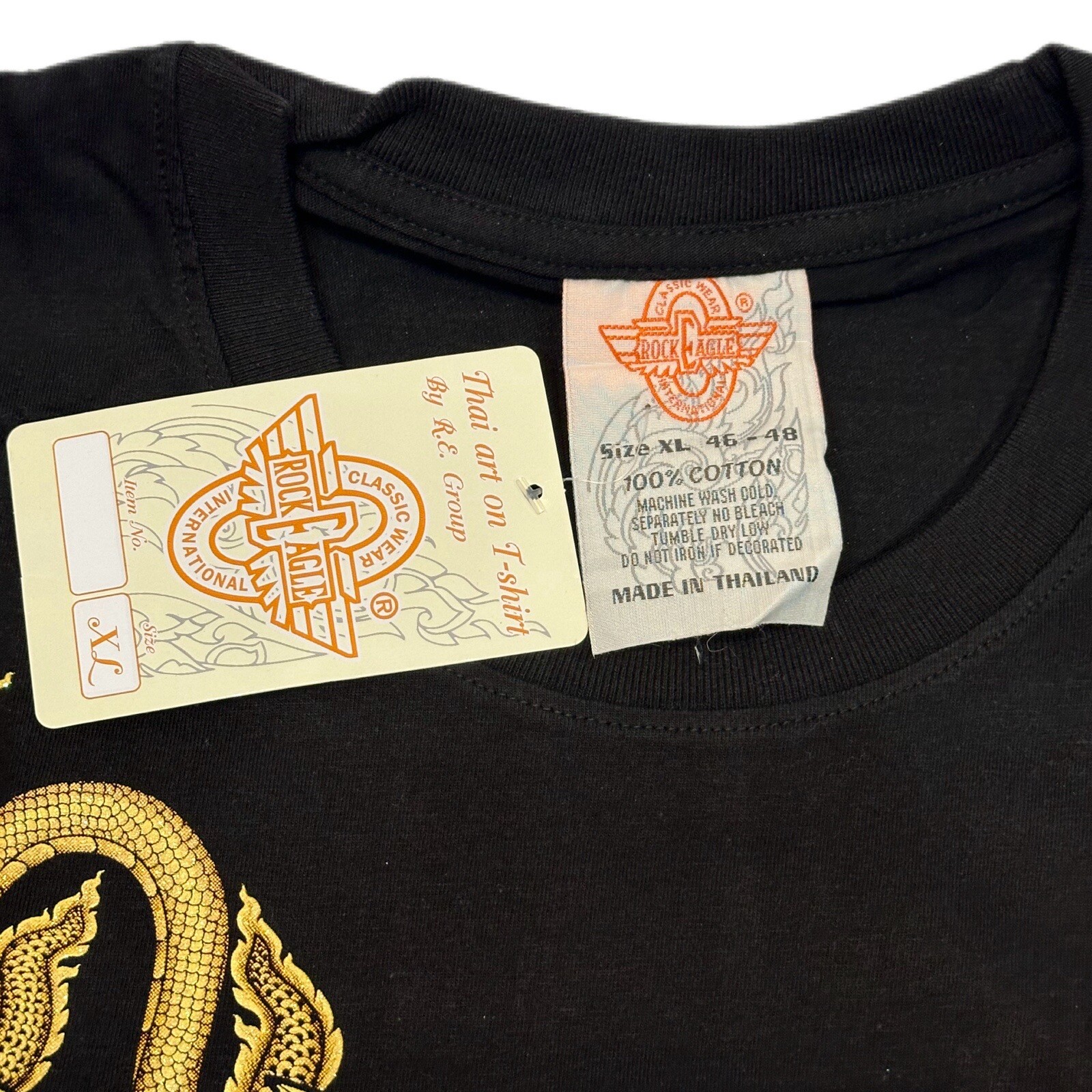 Rock Eagle Thai Art on T-Shirt - Ramayana Ramakien - Extra Large gallery