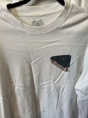 Palace Palazzo Longsleeve Tee White Size Large Preowned