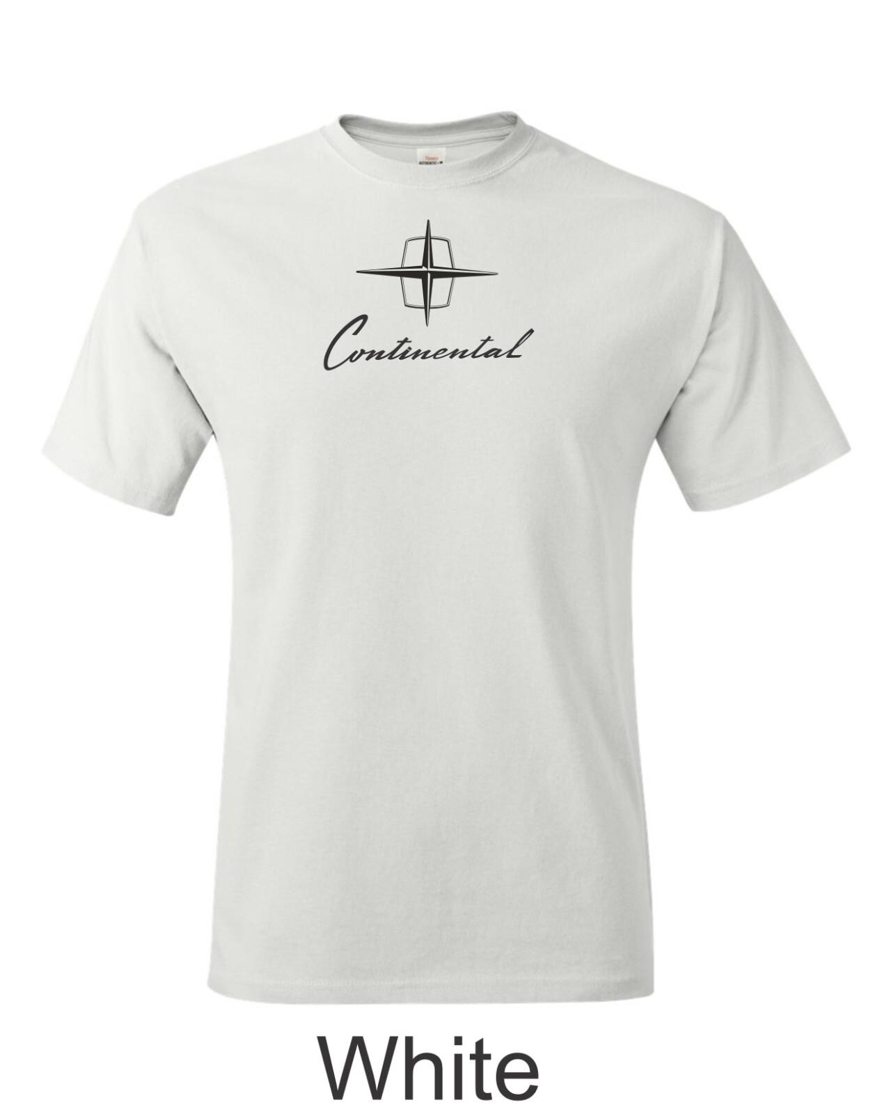 Early 60's Lincoln Continental Logo Printed on Men's Shirt. FREE SHIPPING !!! gallery