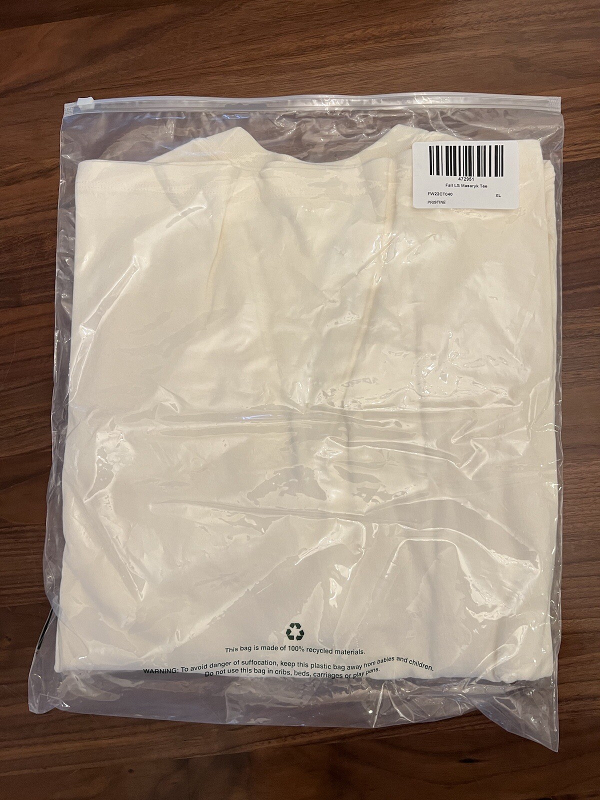 Aime Leon Dore ALD New Balance White SONNY Basketball League L/S Tee T-Shirt XL gallery