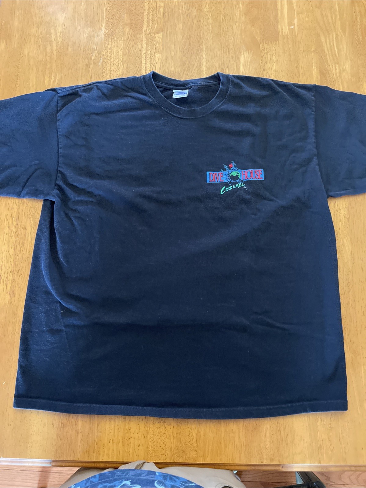 Dive House Cozumel Mexico Shirt Men’s 2XL Short Sleeve Black Scuba Diving Y2K gallery