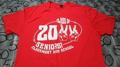 Medium Class Of 2022 Seniors Claremont High School ￼ Shirt
