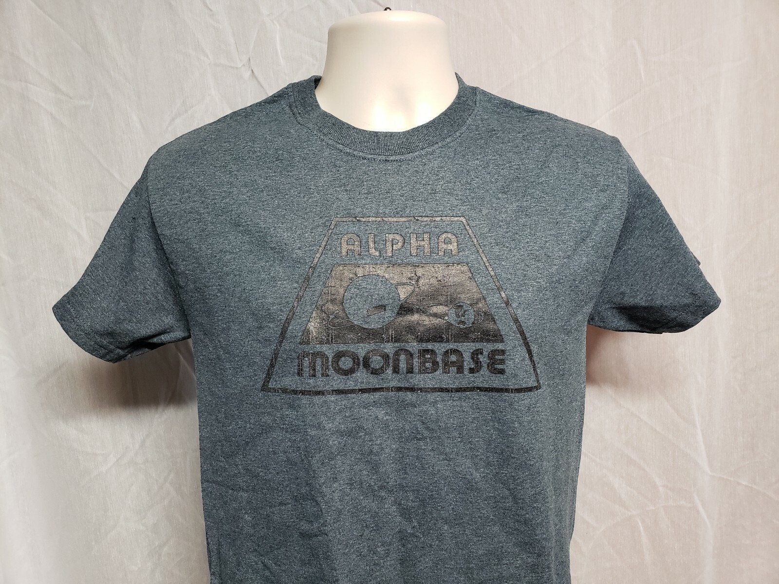 Alpha Moonbase Adult Small Gray TShirt gallery