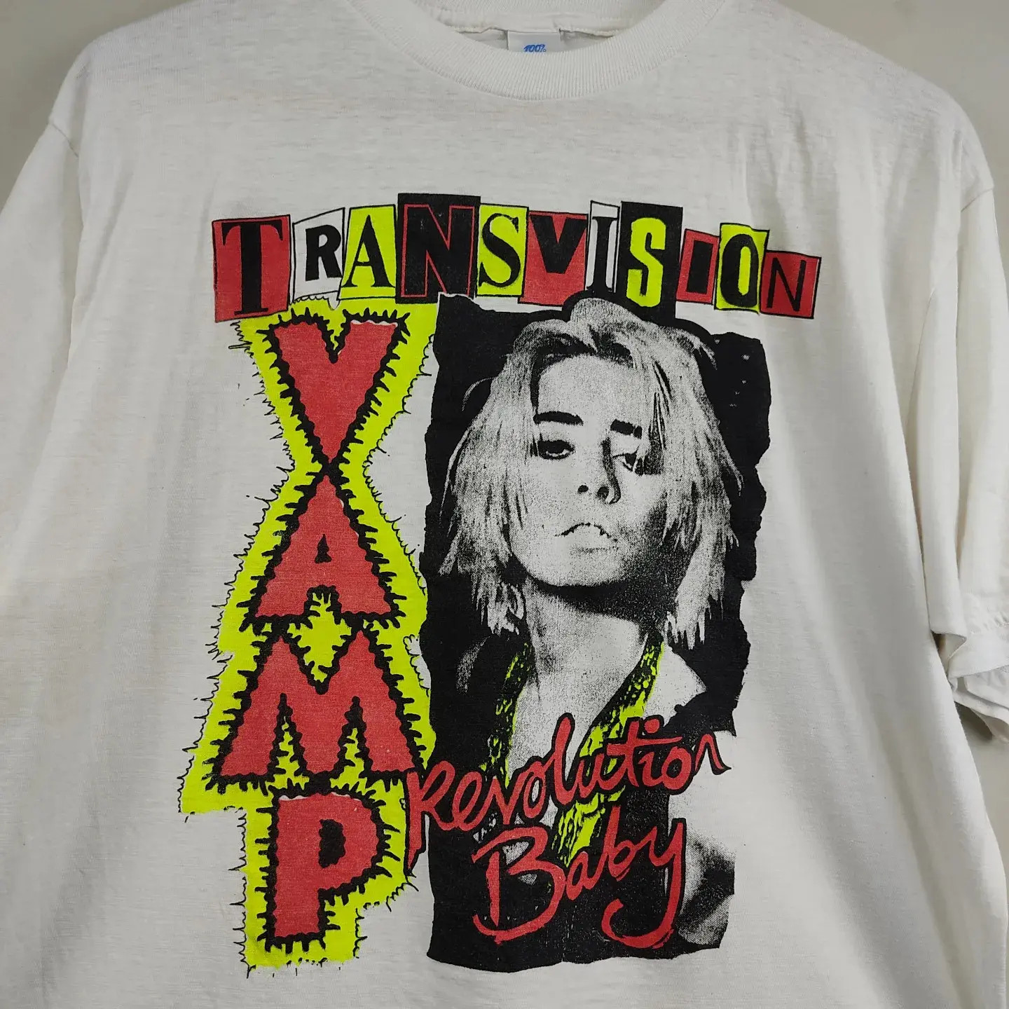 Vintage 1988 Transvision Vamp Revolution Baby Pop Art Wendy Shirt BL1373 gallery