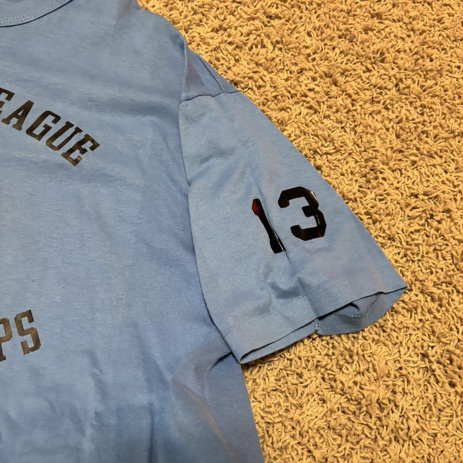 Vtg Russell Athletic XL Single Stitch Shirt USA Made 1993-94 Saturday Basketball gallery