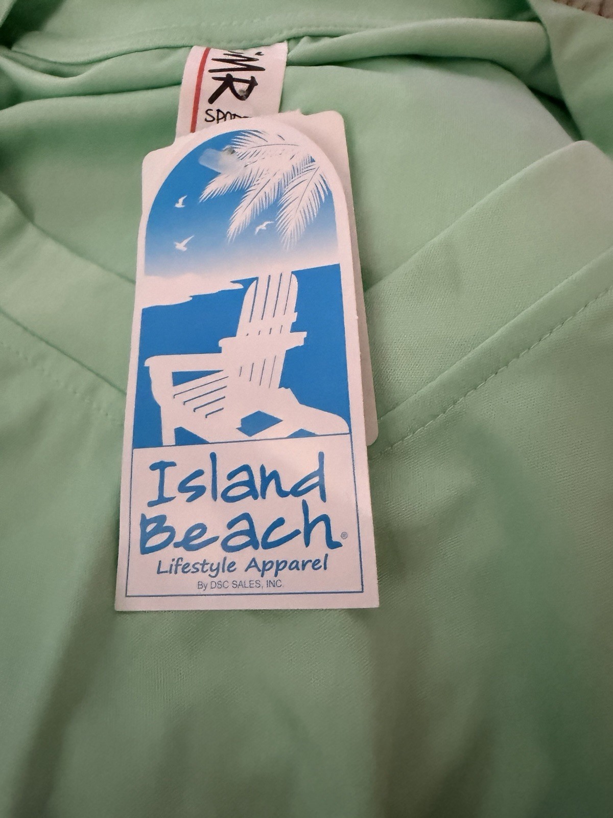 DMR Sport Long Sleeve Fishing Sunscreen Shirt Mens XL Island Beach Apparel gallery