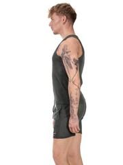 BARCODE Berlin Alabin Knitted Mesh Trendy Tank Top, Semi-Transparent, Breathable