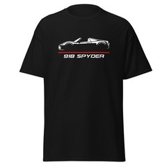 918 Spyder Hybrid Hypercar Holy Trinity Performance Graphic T-Shirt Gift T-shirt