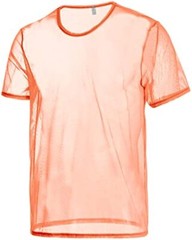 Zonbailon Men’s Shirts Short Mesh Sleeve See Through T-Shirt Tops Undershirts