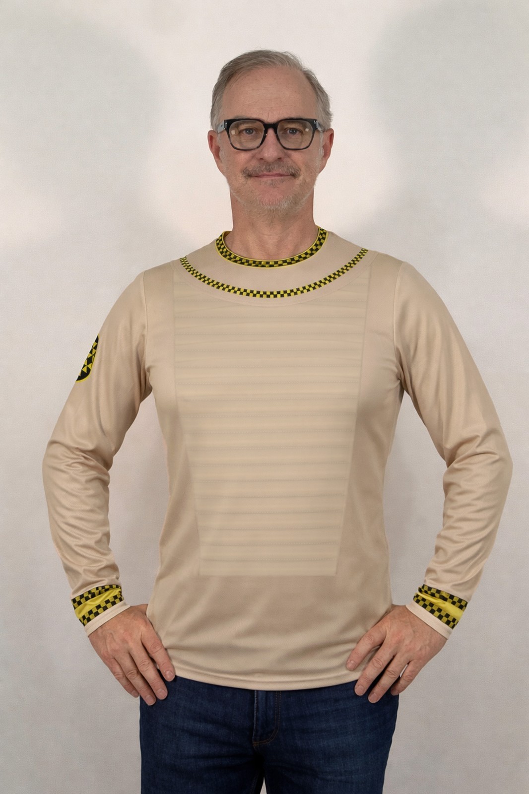 BSG Colonial Warrior Long Sleeve Uniform T-Shirt Galactica | 190GSM Cotton gallery
