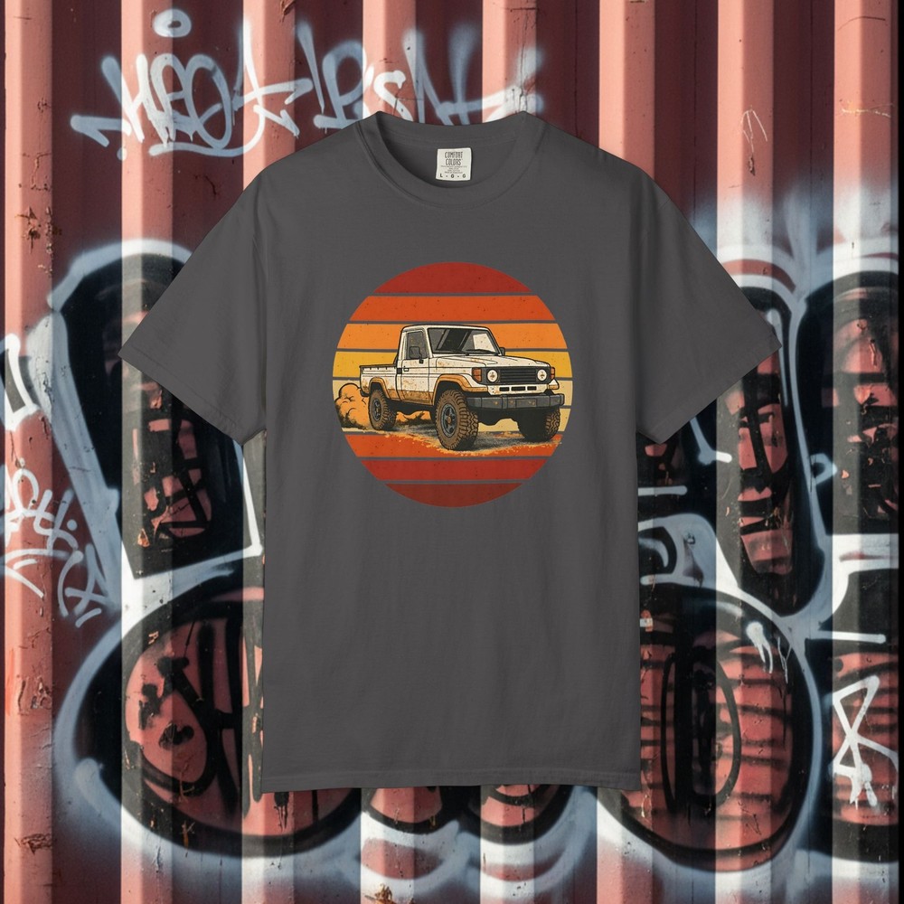 Land Cruiser 70 Series Pickup Single-cab J70 Retro T-Shirt