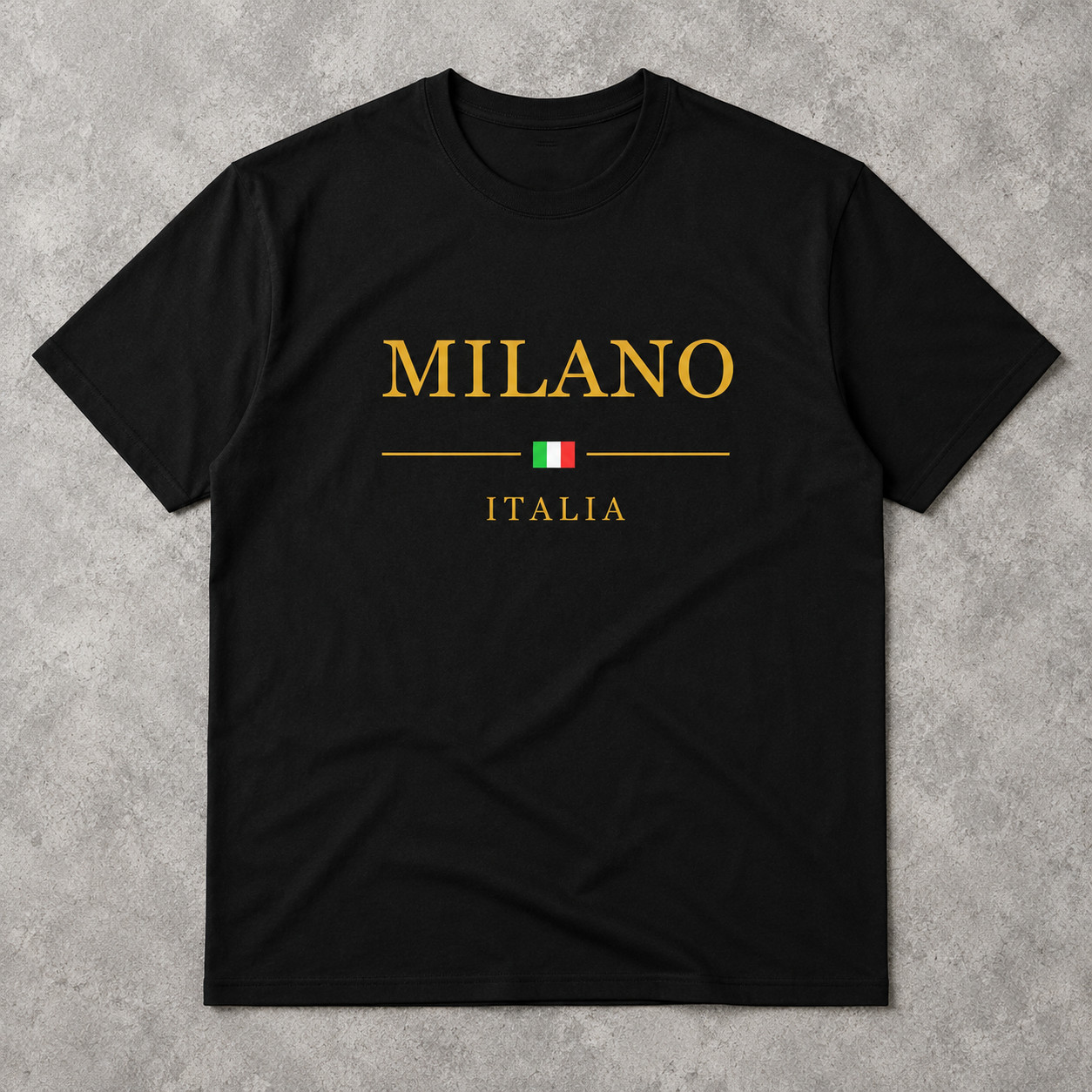 Milano Italy T-Shirt Minimalist Milan Travel City Graphic Tee Unisex Streetwear gallery
