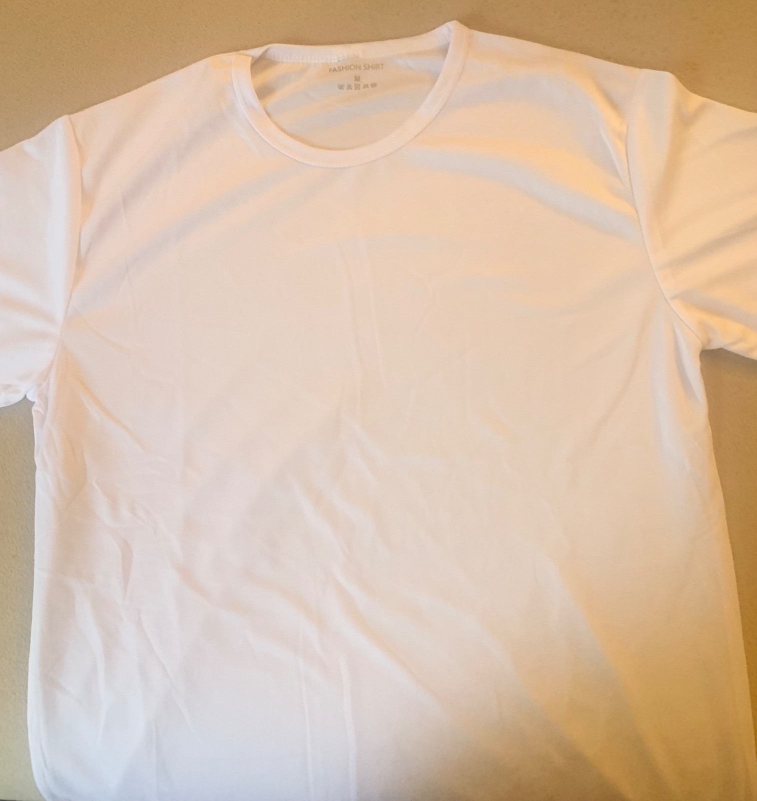 Men/Women white dryfit T-shirts ,slight stretch 10-pack for $40 of sizes M,L, XL gallery