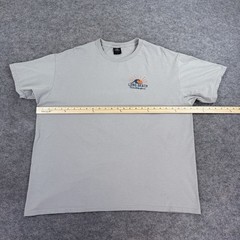 Prairie Mountain Long Beach Washington Beach Graphic T-Shirt Men’s Size XXL Gray