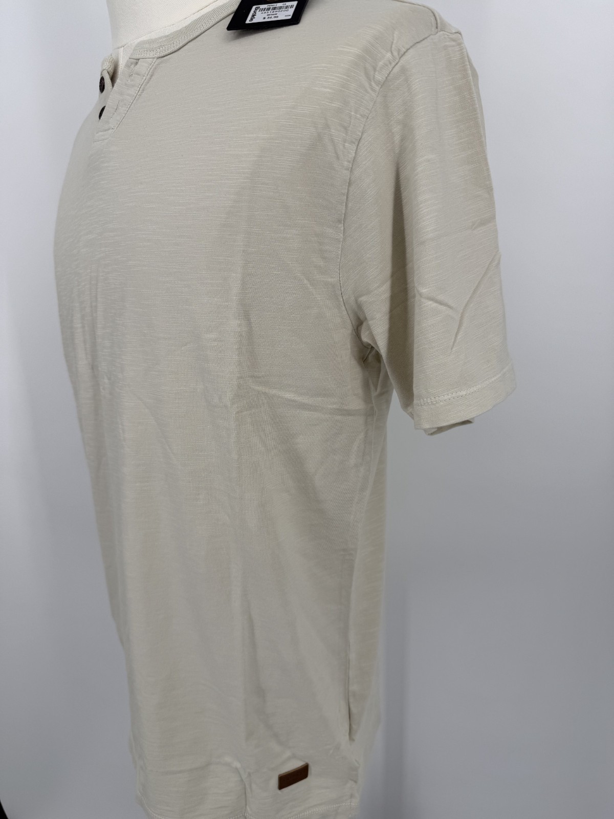 Outpost Makers Textured Fabric Washed Henley Medium Size Cartouche PK3314 gallery