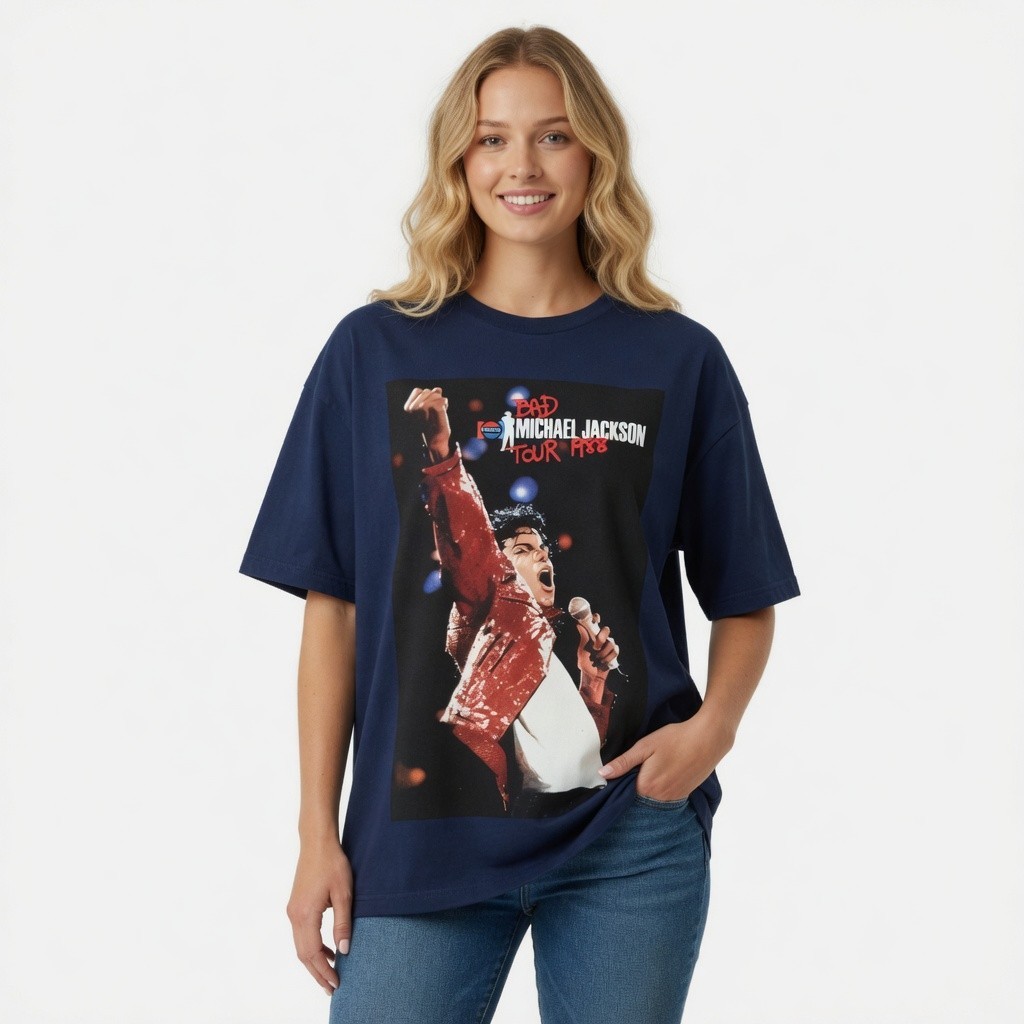 Vintage 80s Pop Music Tour Inspired Graphic T Shirt Retro Fan Tee gallery