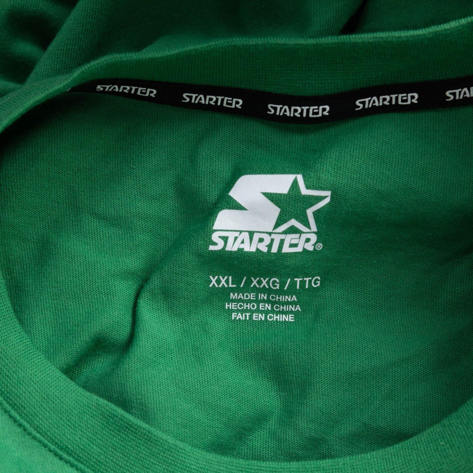 Starter Men Logo Long Sleeve Shirt Green Size XXL gallery