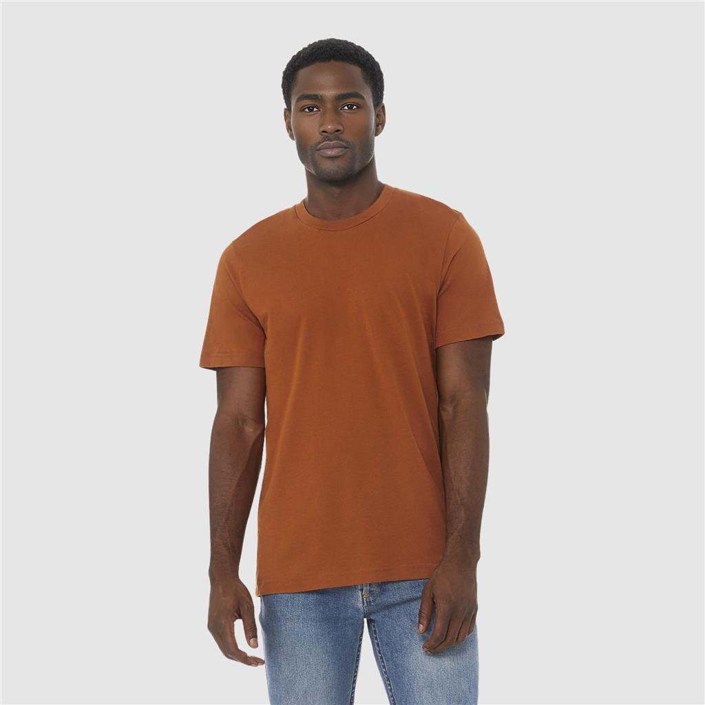 5 Pack Bella Canvas Mens T Shirts Short Sleeve Crew Neck Cotton Tees Large gallery