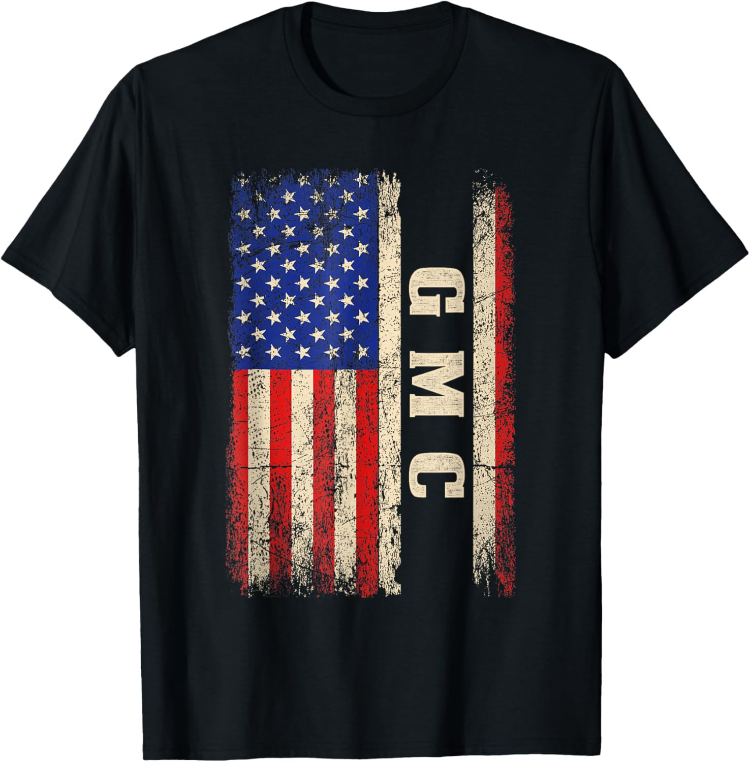 GMC Last Name Shirt GMC Name American Flag T Shirt gallery