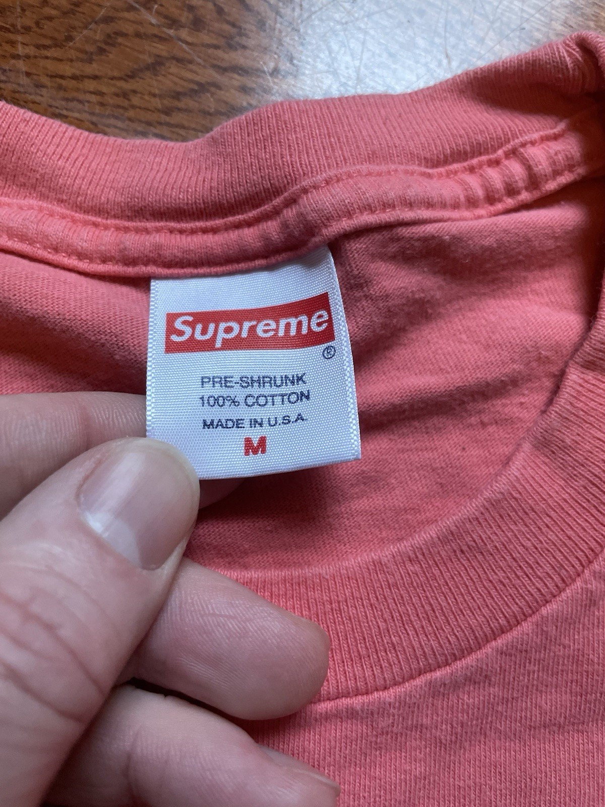 Supreme Sun Tee (M) Coral Graphic Shirt Made USA FW20 Streetwear Skater T Shirt gallery