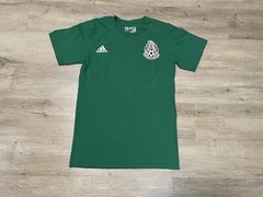 Adidas Ultimate Tee Men’s Sz S Mexico National C. VELA # 11 Green Soccer Futbol