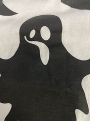 Off-White Men’s Ghost Print Short Sleeve Crewneck T-Shirt BE5 White Size 2XS