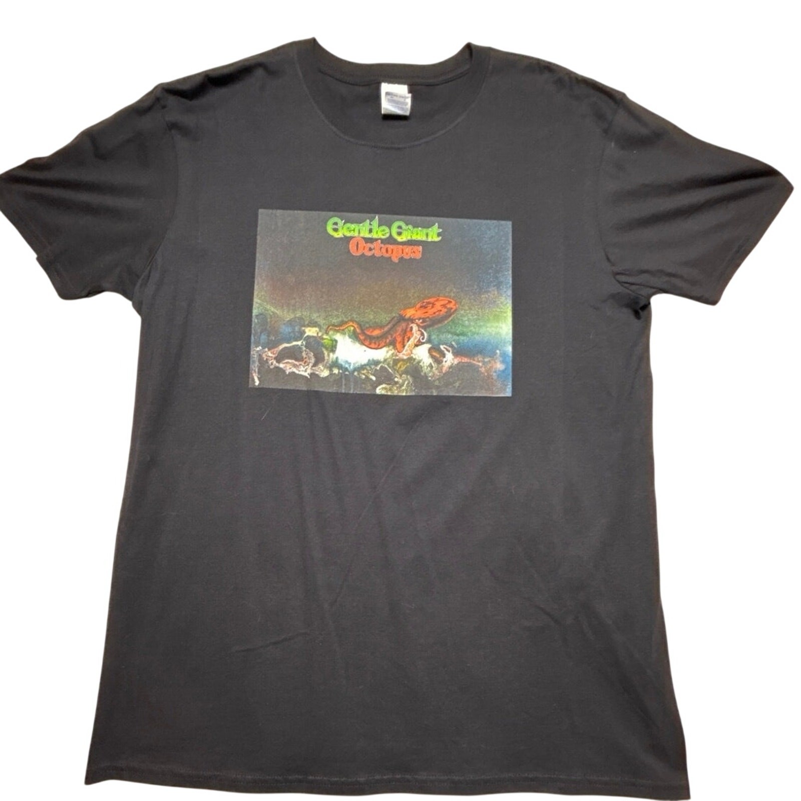 Gentle Giant Octopus Album Cover Band T-Shirt XL Prog Rock Reprint gallery