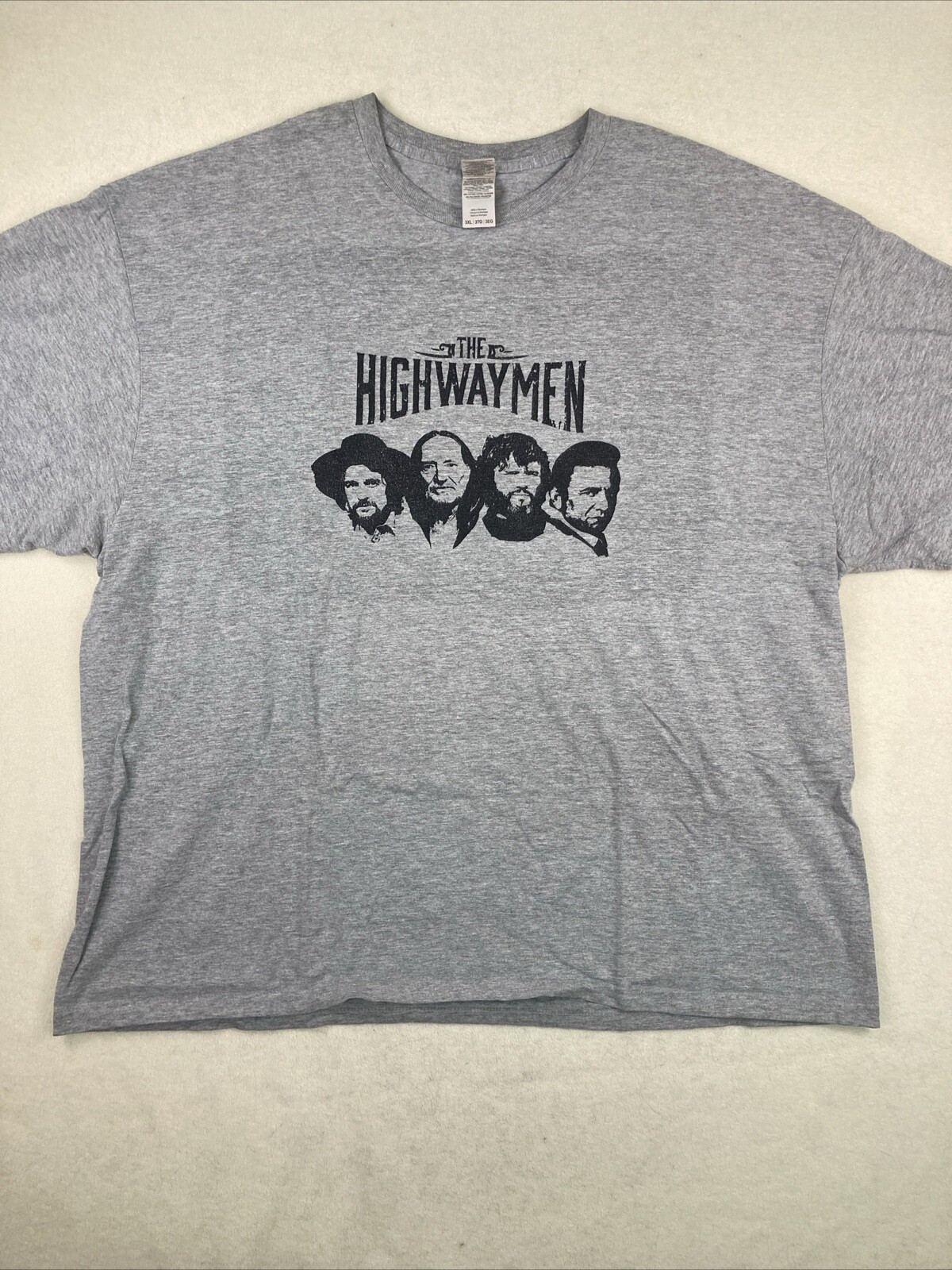 Gildan Hammer The Highwaymen Portrait Classic 3XL American T-Shirt