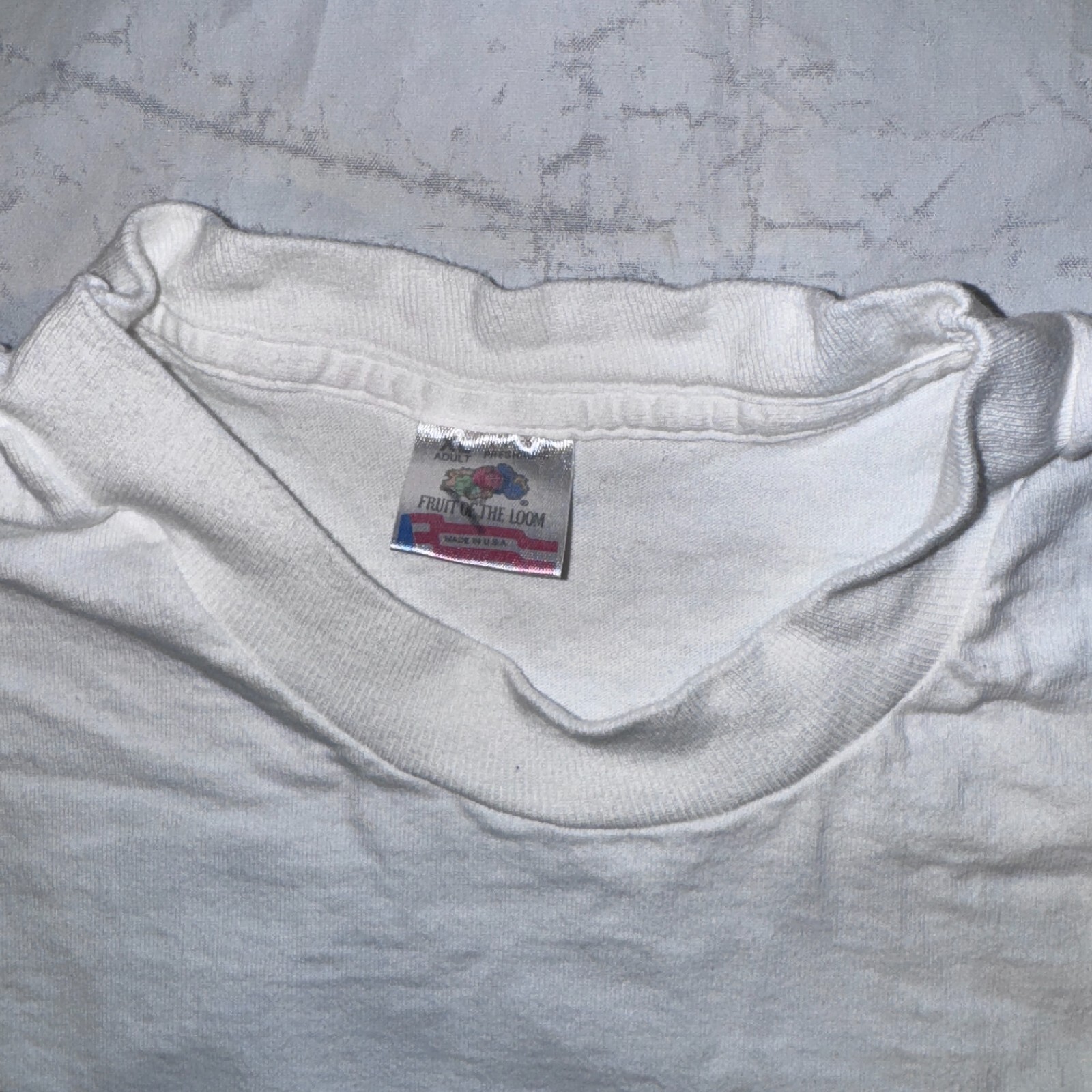 Vintage 90s Louisville Slugger Baseball USA Flag Logo Tshirt - XL 90s White TPS gallery