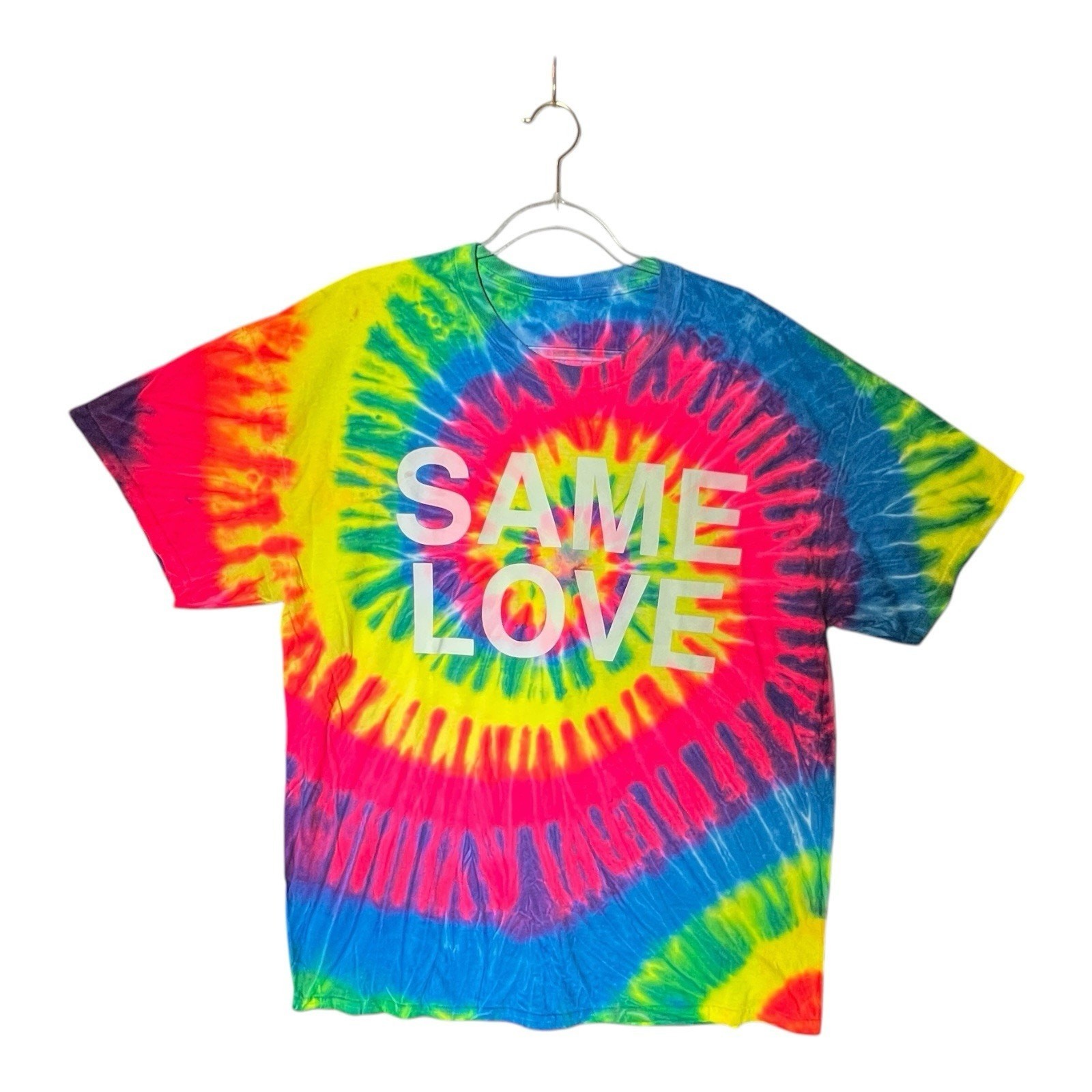 Same Love Macklemore Ryan Lewis Tye-dye Graphic Concert Tee Tshirt XL Pride Y2K gallery