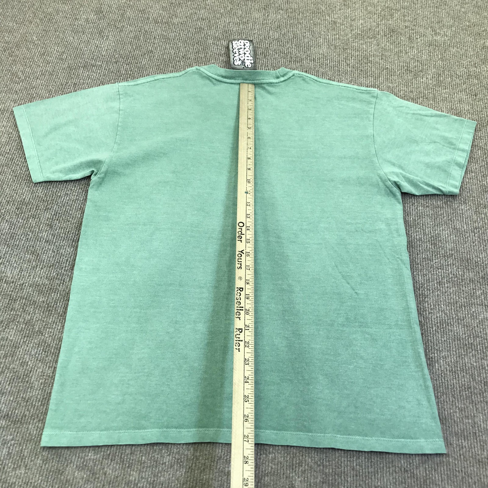 Care Bears Goodie Two Sleeves Shirt Mens Medium Green Good Luck Bear Tee Tagless gallery