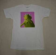 Muppets Mens Kermit The Frog White Tee Shirt New S, L, XL