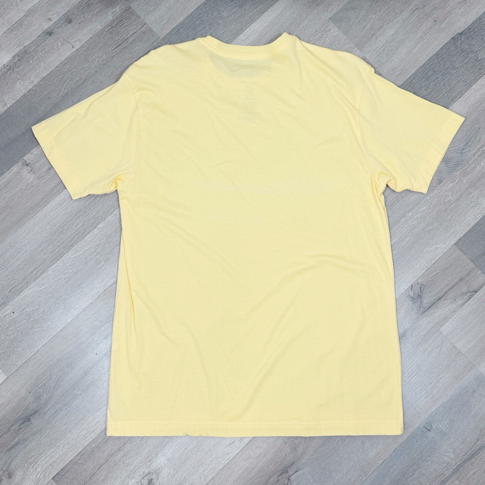 Margaritaville Tee Shirt Men’s Large Pale Yellow Tropical Woody Wagon Cotton gallery