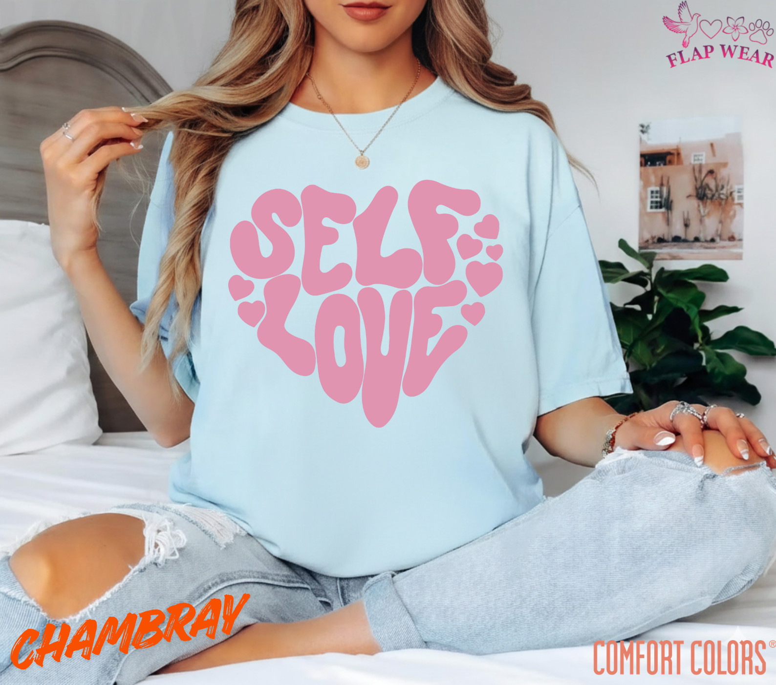 Unisex Self Love HeartT shirt Men T shirt Women valanity Romantic gallery