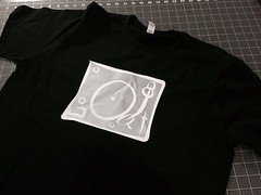 AUTHENTIC DJ STYLE * TECHNICS TURNTABLE T-SHIRT PRO AUDIO DJ EDM CLUB DANCE