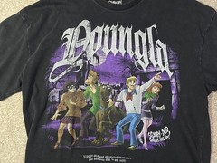 YoungLA Scooby-Doo Graphic Tee #4252 Distressed Oversized Goth Grunge Men’s XL