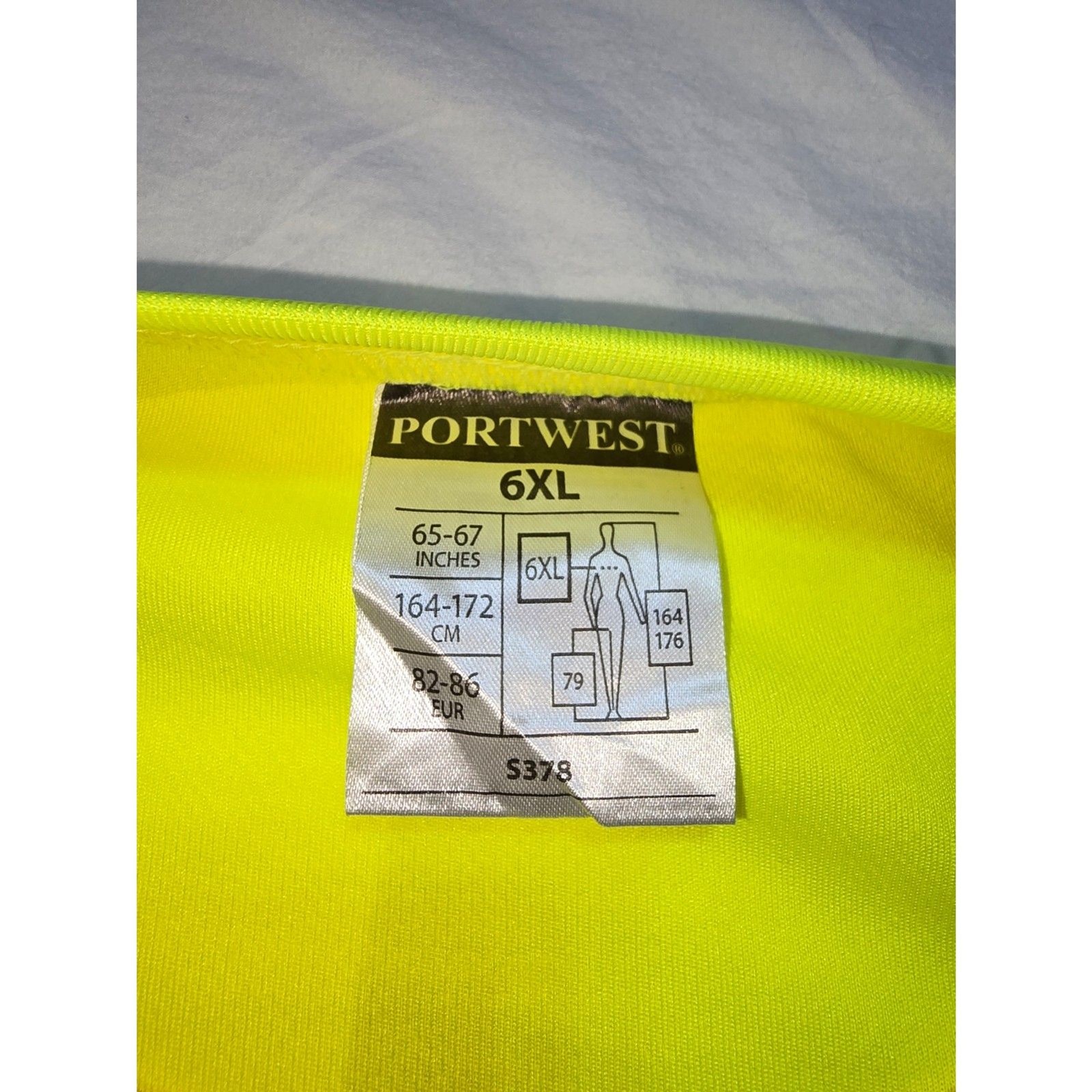 2 - Portwest High Visibility Size 6XL Men's Work Shirts - 99 gallery
