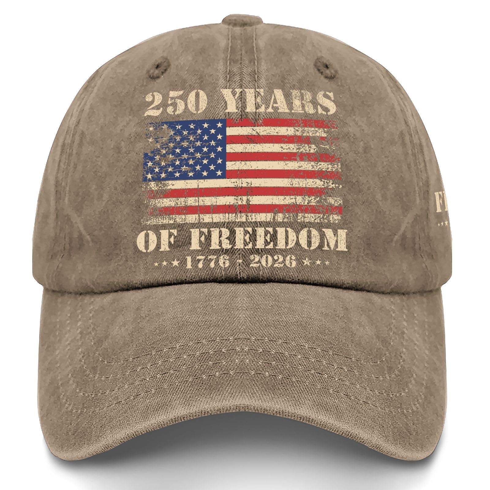 250th Anniversary USA Hat, 250 Anniversary USA Hat, Vintage Patriotic Washed gallery