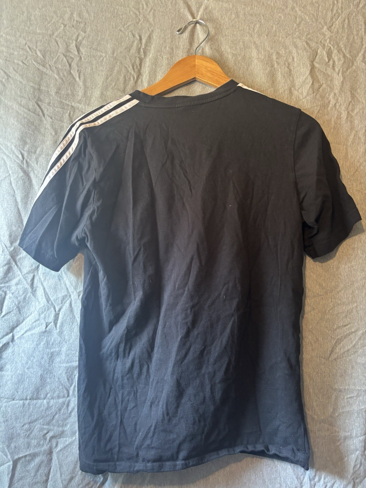 adidas Originals 3-Stripes Tee Black Men's S T-Shirt gallery