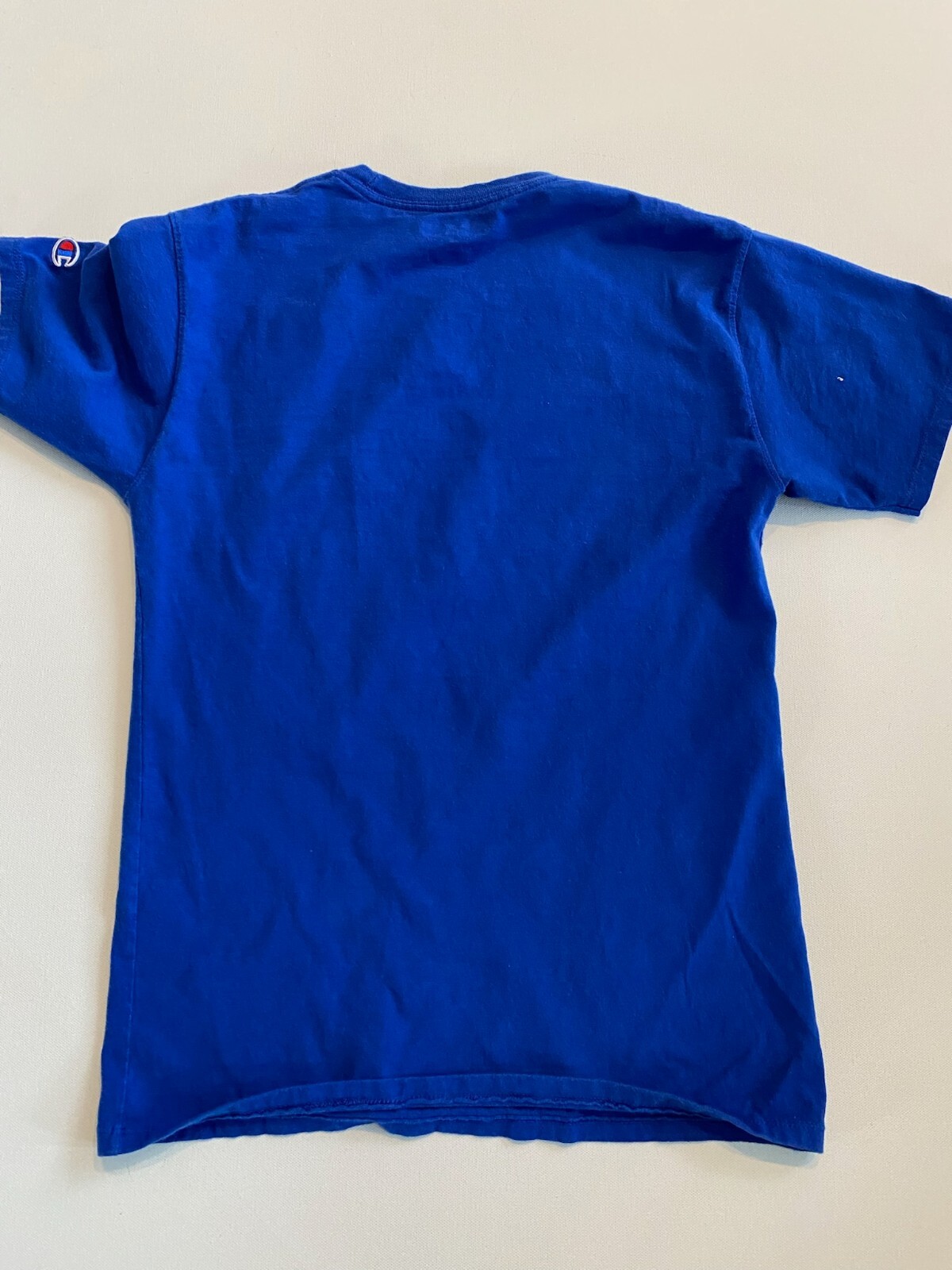 Champion Shirt Men's Small Royal Blue Cotton Tee Activewear Casual gallery