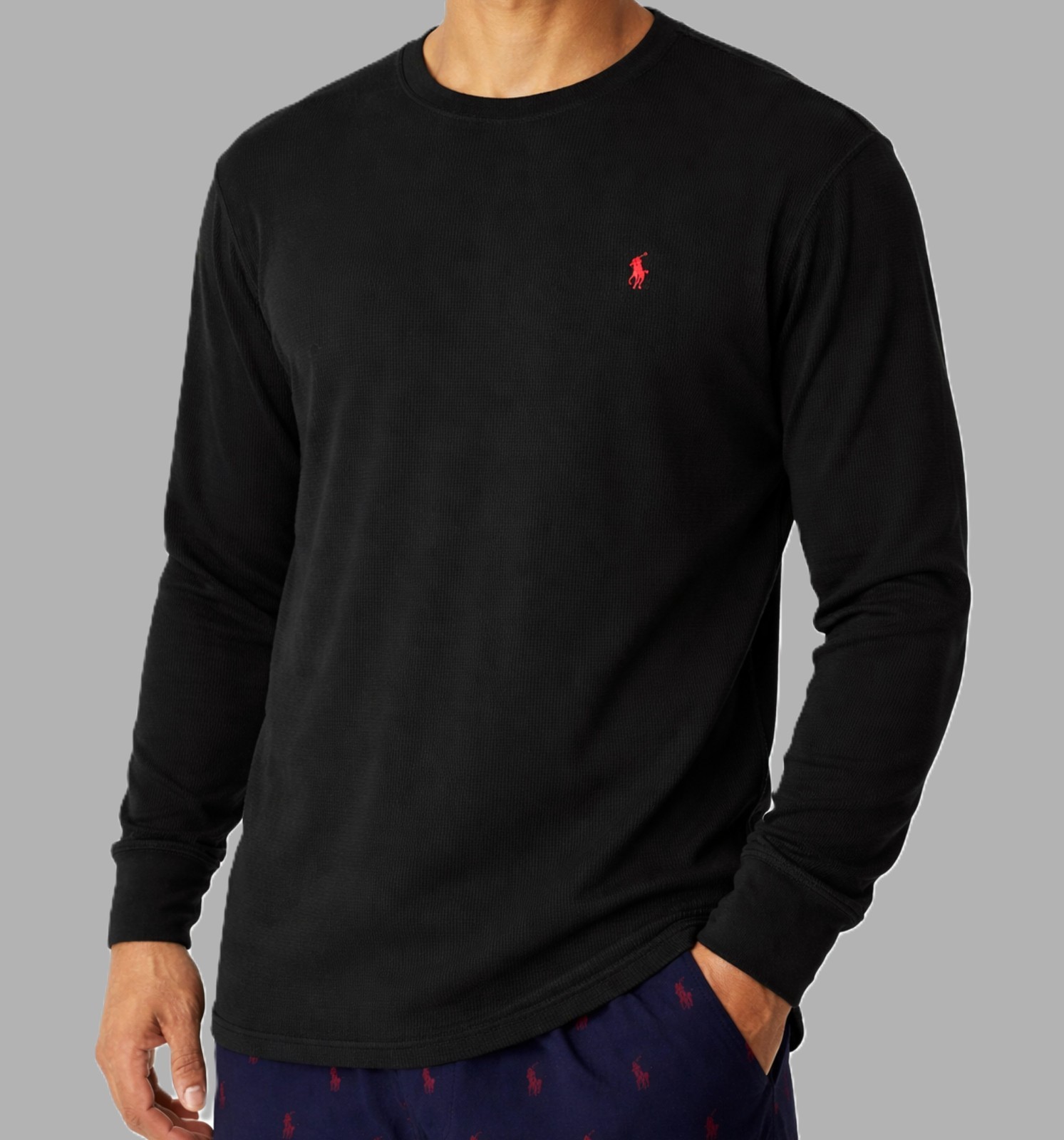 NWT - POLO RALPH LAUREN Mens Waffle Knit Thermal Long Sleeve Shirts : S - XXL gallery