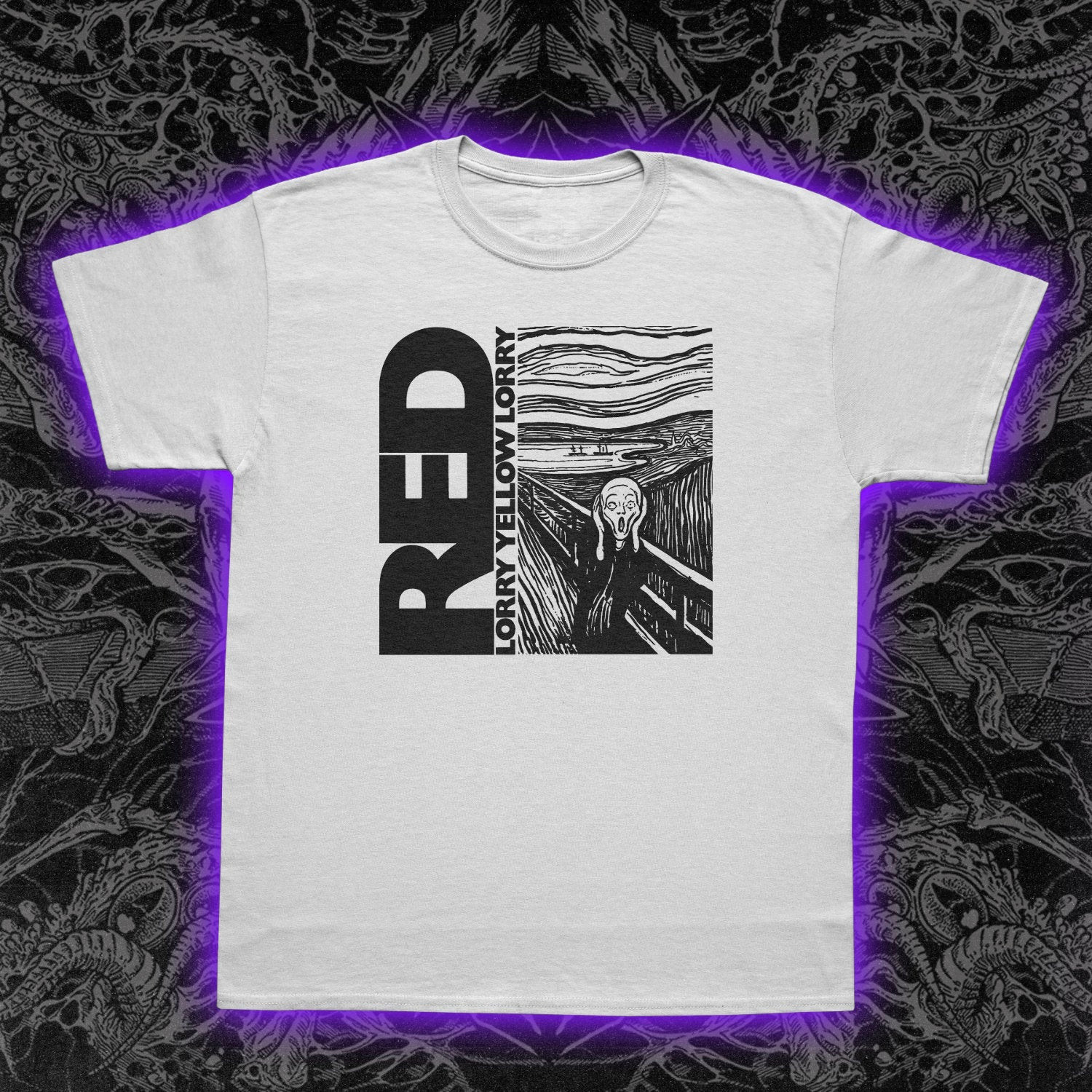Red Lorry Yellow Lorry T-Shirt Post-Punk Goth Rock Indie UK Music Tee S-5XL gallery